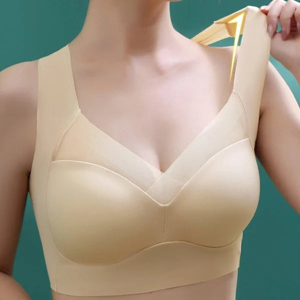 FASHION DEEP CUP BRA SUMMER SEXY PUSH UP WIRELESS BRAS (SIZE RUNS THE SAME AS REGULAR BRAS)-3