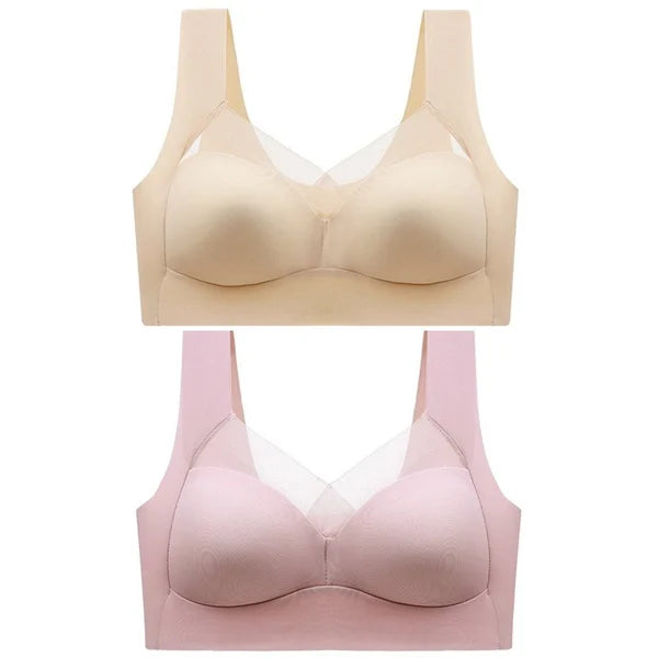 FASHION DEEP CUP BRA SUMMER SEXY PUSH UP WIRELESS BRAS (SIZE RUNS THE SAME AS REGULAR BRAS)-10